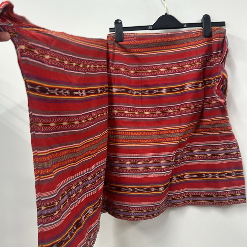 An Original Rickie Design by Laundry southwestern look skirt with wrap/k… - Picture 3 of 6